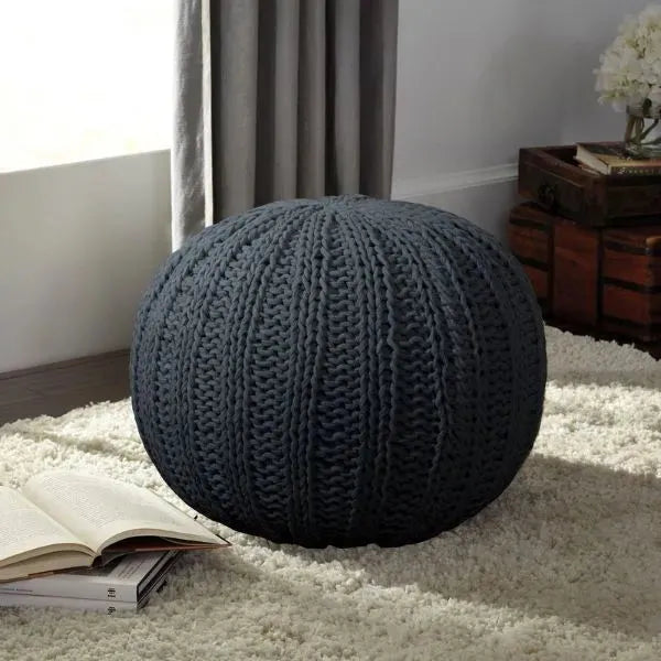 Celtic 08124ALU Aluminum Pouf