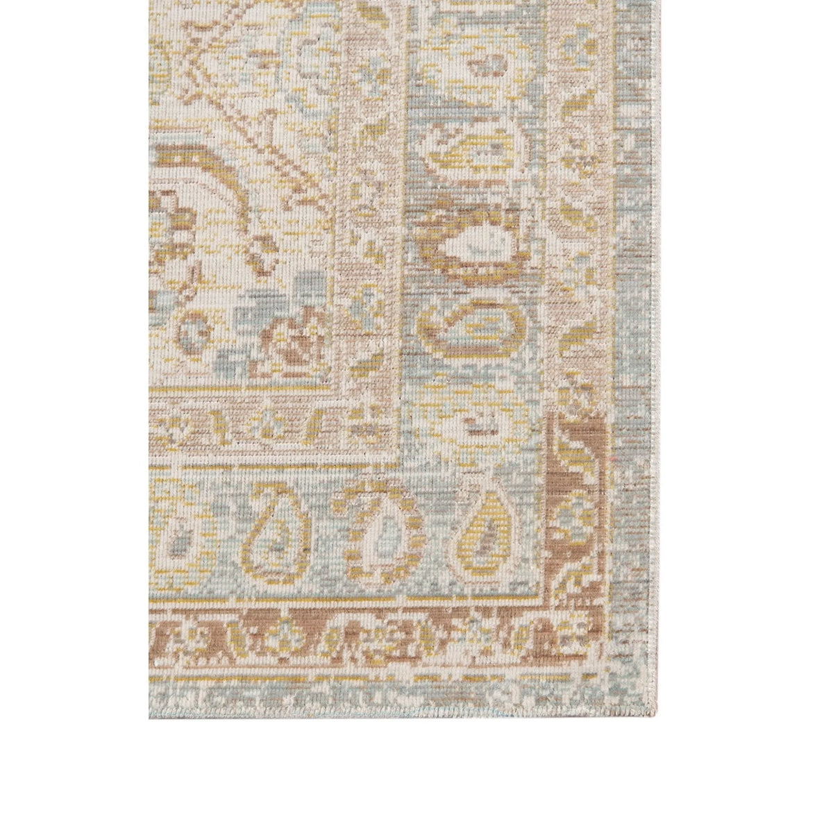 Century CEN-11 Grey/Blue Rug - Rug & Home