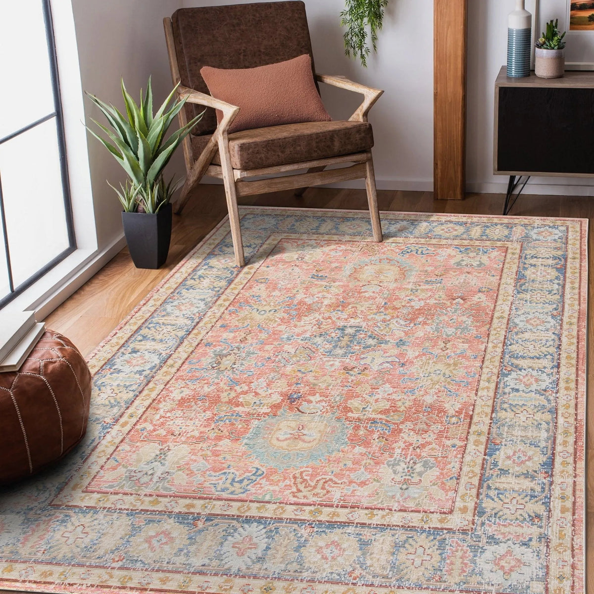 Century CEN-16 Coral Rug - Rug & Home