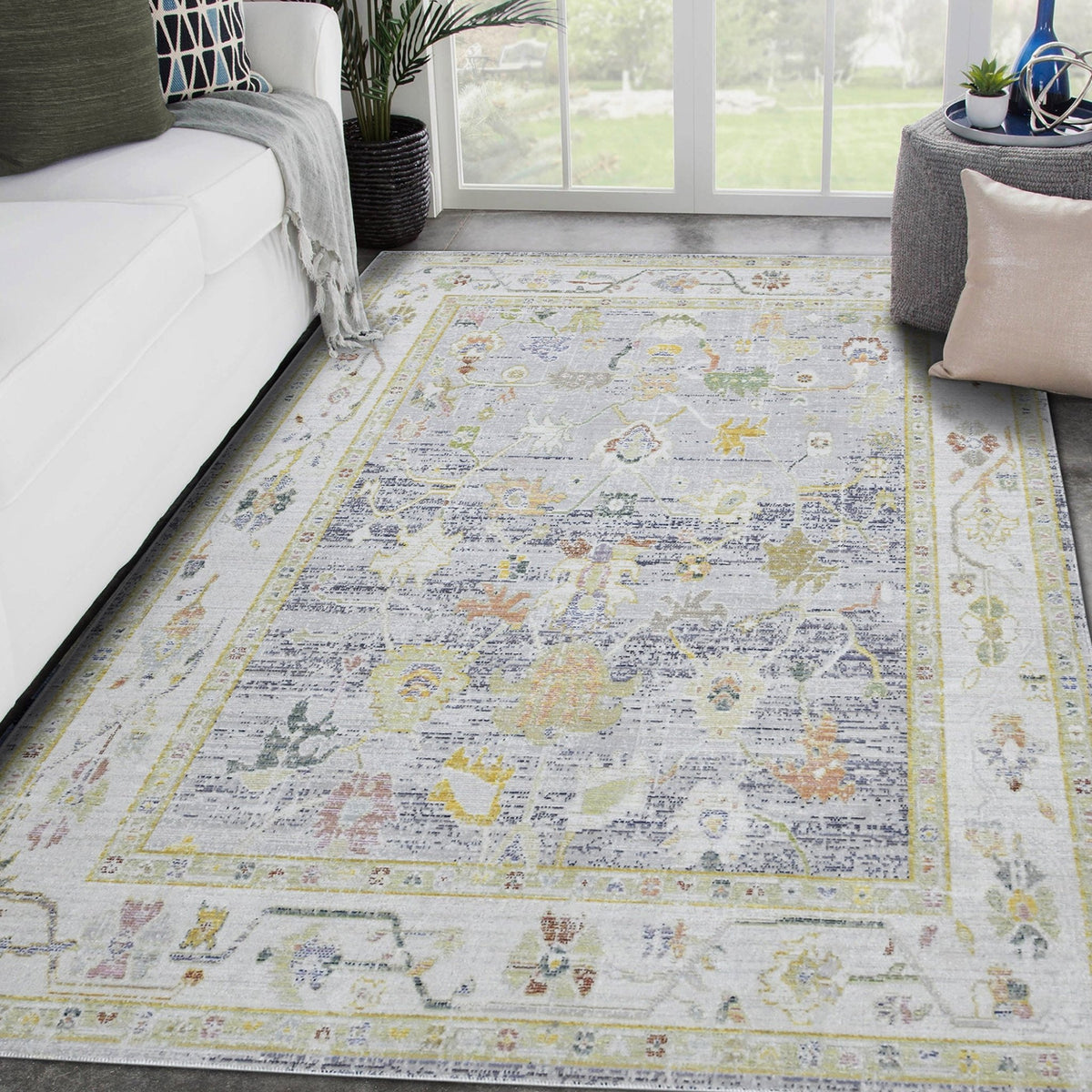 Century CEN-22 Blue Rug - Rug & Home