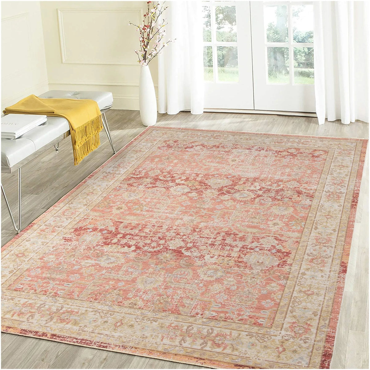 Century CEN-8 Salmon Rug - Rug & Home