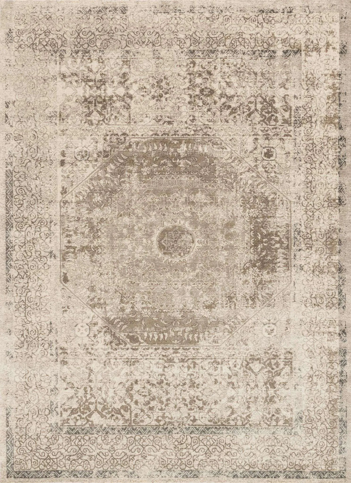 Century CQ 01 Taupe / Sand Rug - Rug & Home