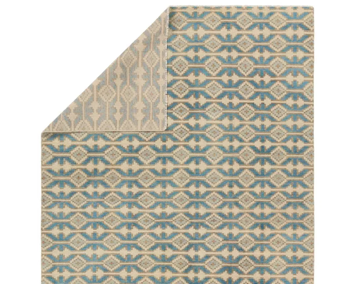Cera CRA05 Beige/Blue Rug
