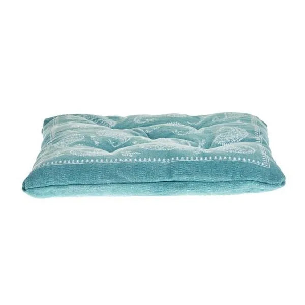 Chair Cushion Lr05243 Teal/Ivory Pillow - Rug & Home