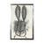 Charcoal Rabbit Framed Art - Rug & Home