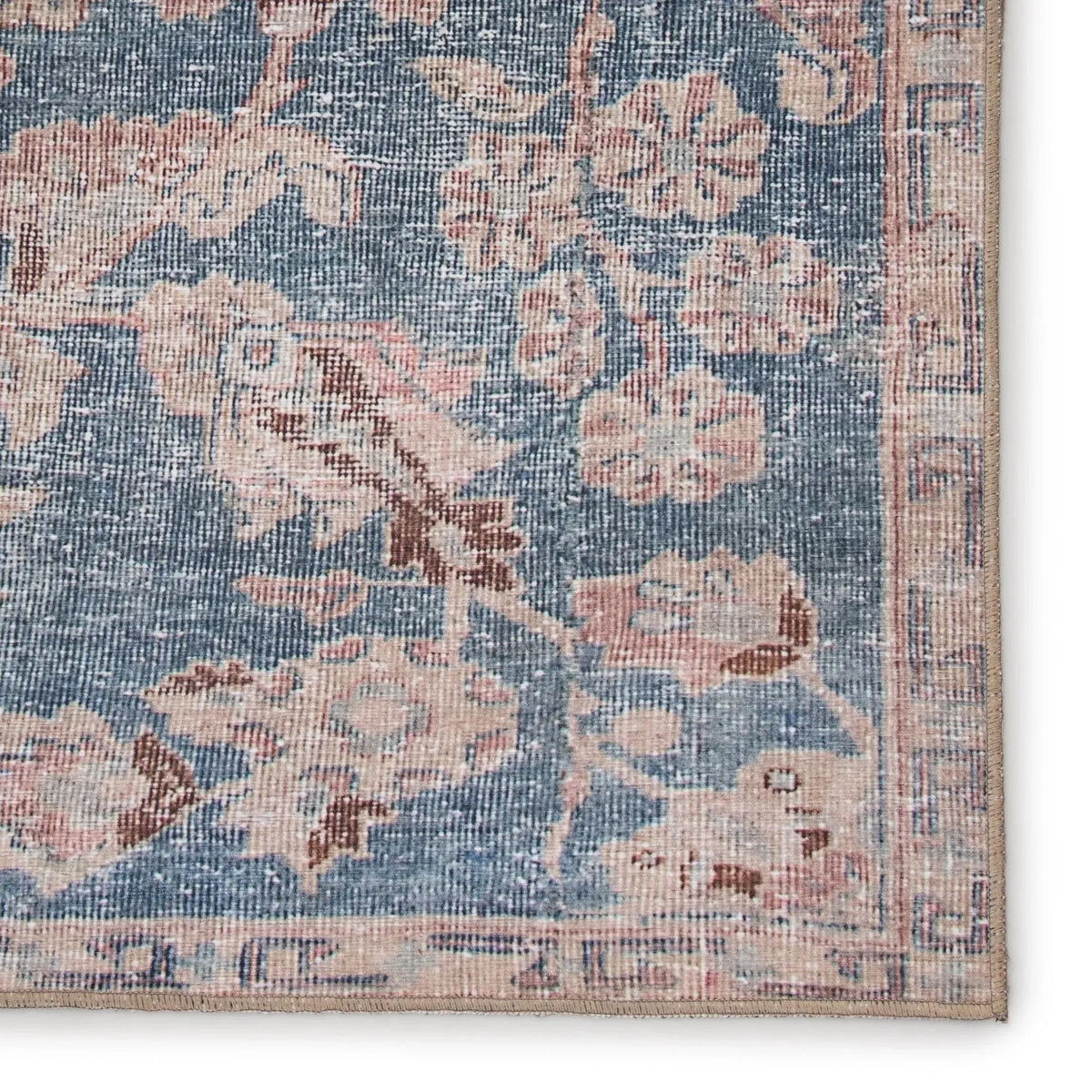 Chateau Cht07 Bardia Blue/Light Pink Rug