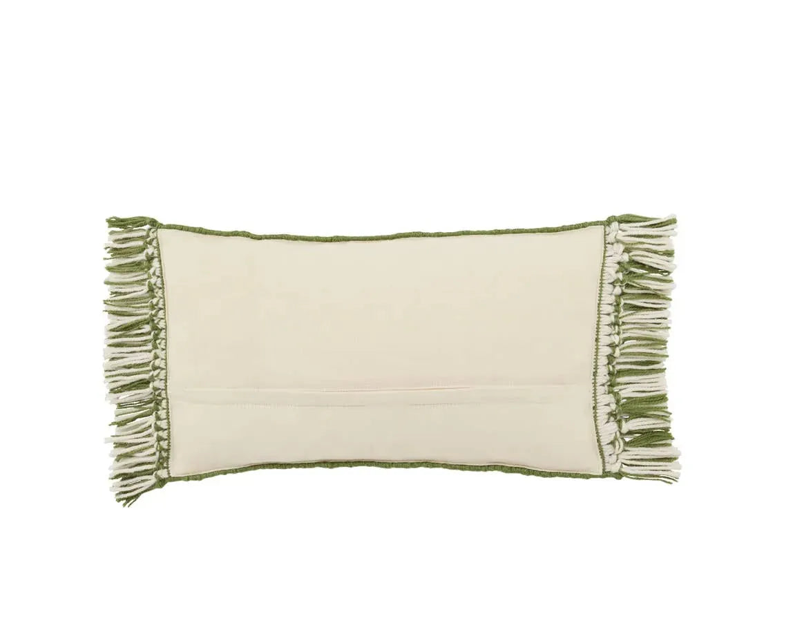 Chesa CHE04 Green/Ivory Pillow