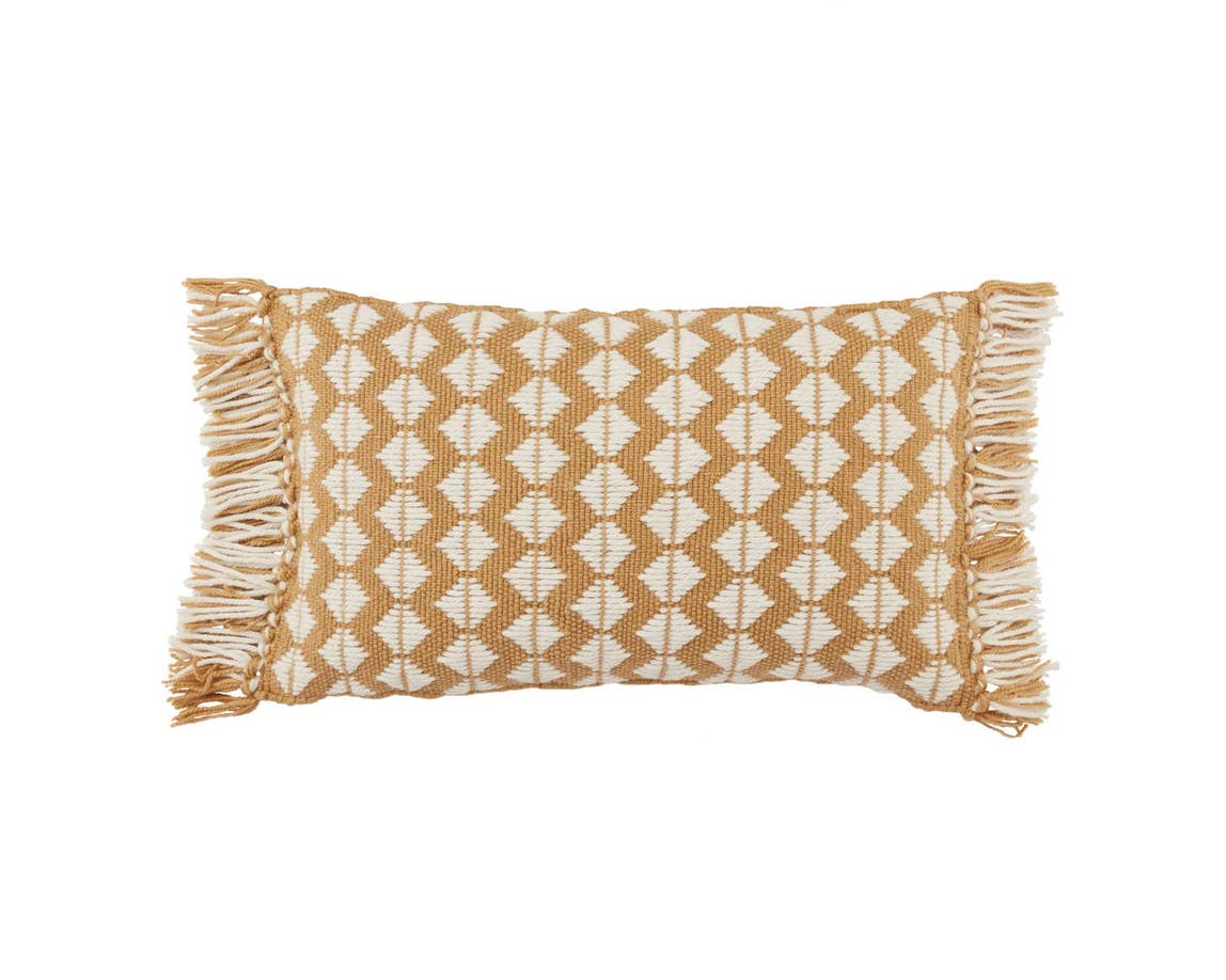 Chesa CHE05 Gold/Ivory Pillow - Rug & Home