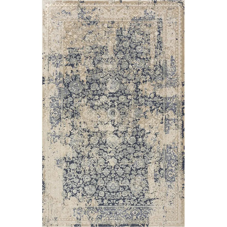 Cheshire 82122BLE Blue/Beige Rug - Rug & Home