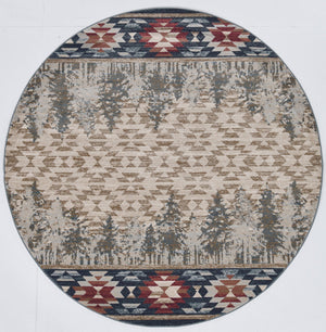 Chester 5635 Pines Ivory Rug - Rug & Home