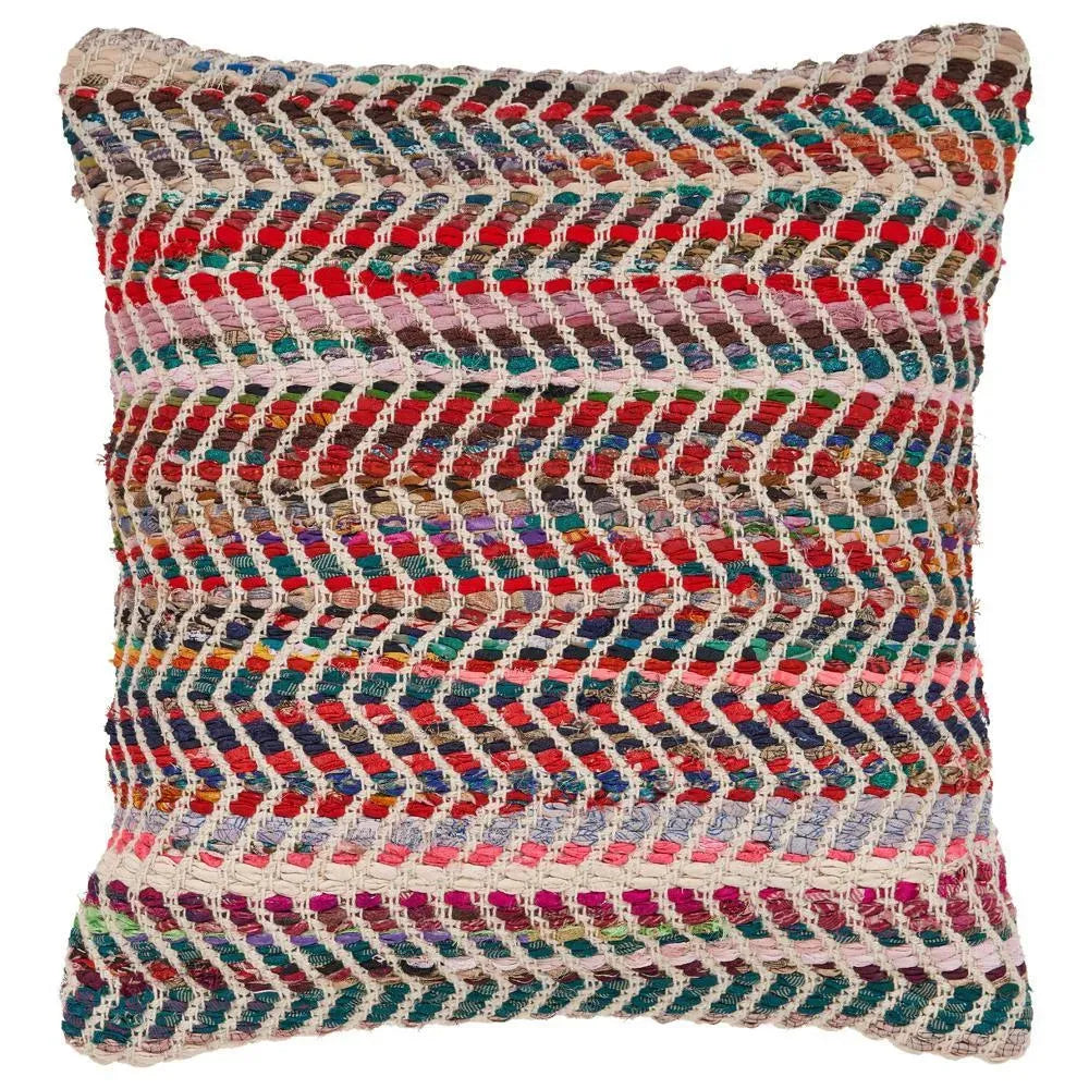 Chevron Mutli LR07348 Throw Pillow