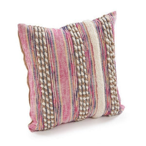 Chindi 07335PKN Pink/Natural Pillow - Rug & Home