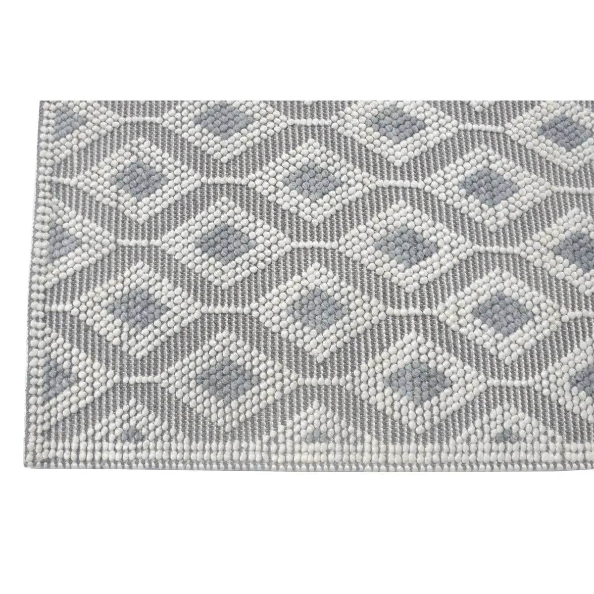 Chloe 7723 Ivory/Grey Trellis Rug