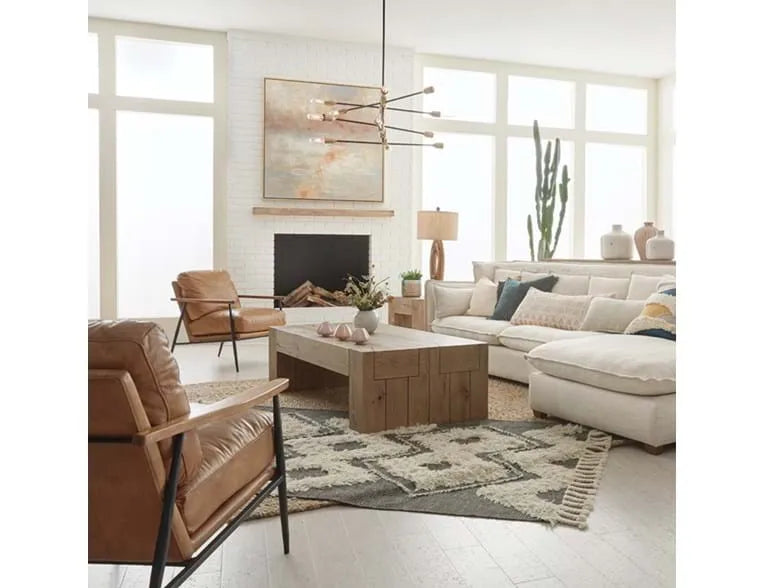 Christopher Club Chair Tan/Black/Antique Brown