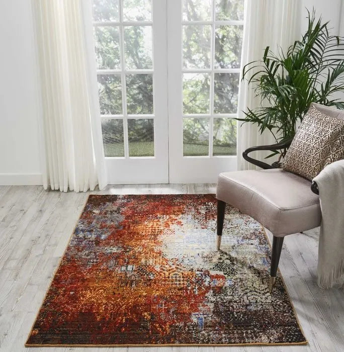 Chroma CRM03 Ember Glow Rug - Rug & Home