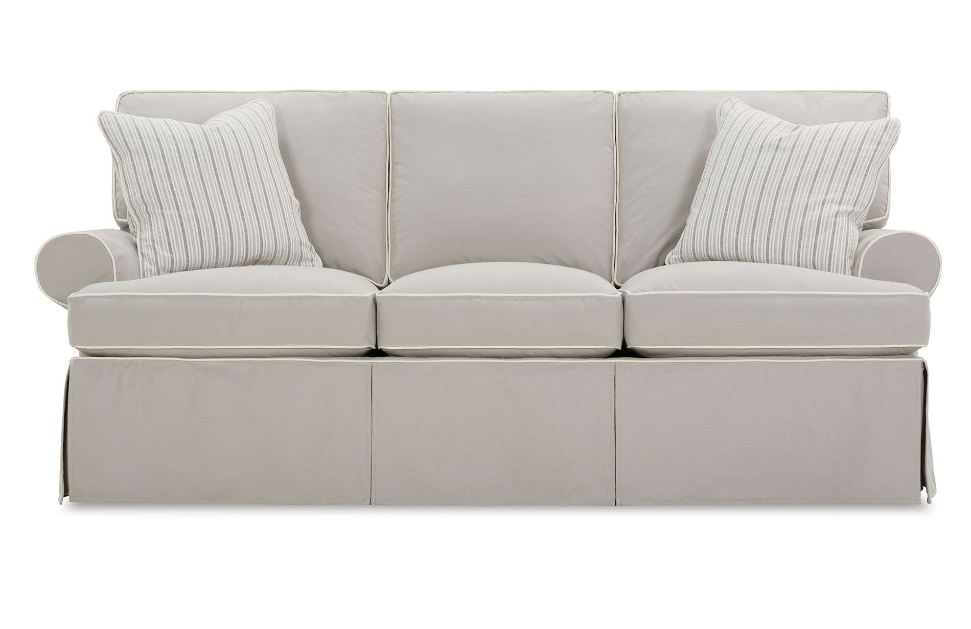 Cindy Custom Slipcovered Sofa - Rug & Home