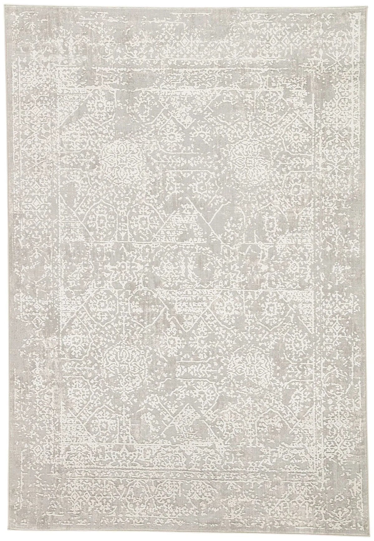 Cirque CIQ04 Lianna Gray / White Rug - Rug & Home