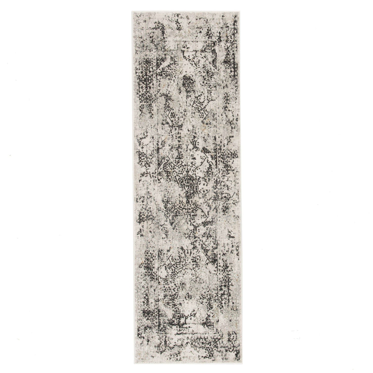 Cirque CIQ06 Yvie White / Gray Rug - Rug & Home