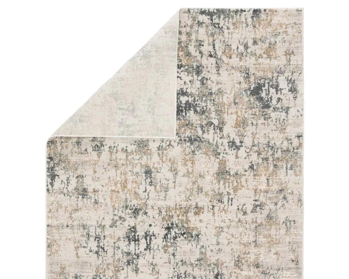 Cirque CIQ09 Arvo White / Dark Gray Rug - Rug & Home