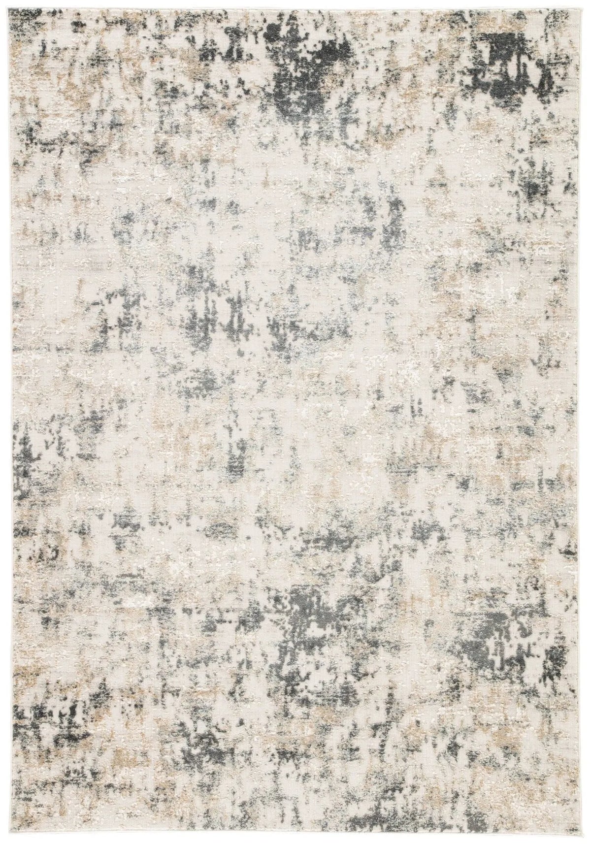 Cirque CIQ09 Arvo White / Dark Gray Rug - Rug & Home