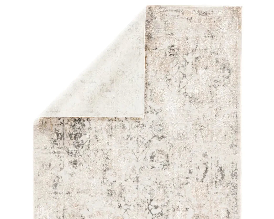 Cirque CIQ16 Clara White Sand/Castlerock Rug
