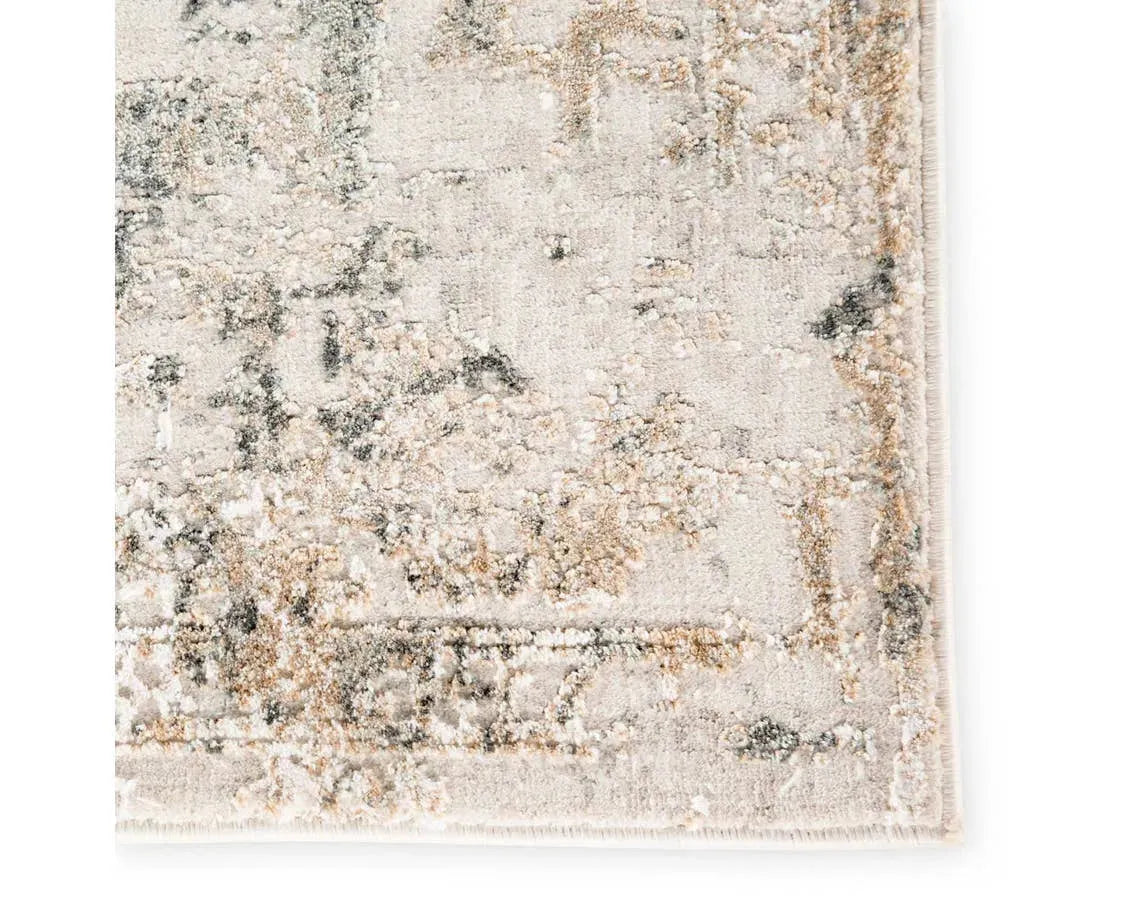 Cirque CIQ16 Clara White Sand/Castlerock Rug