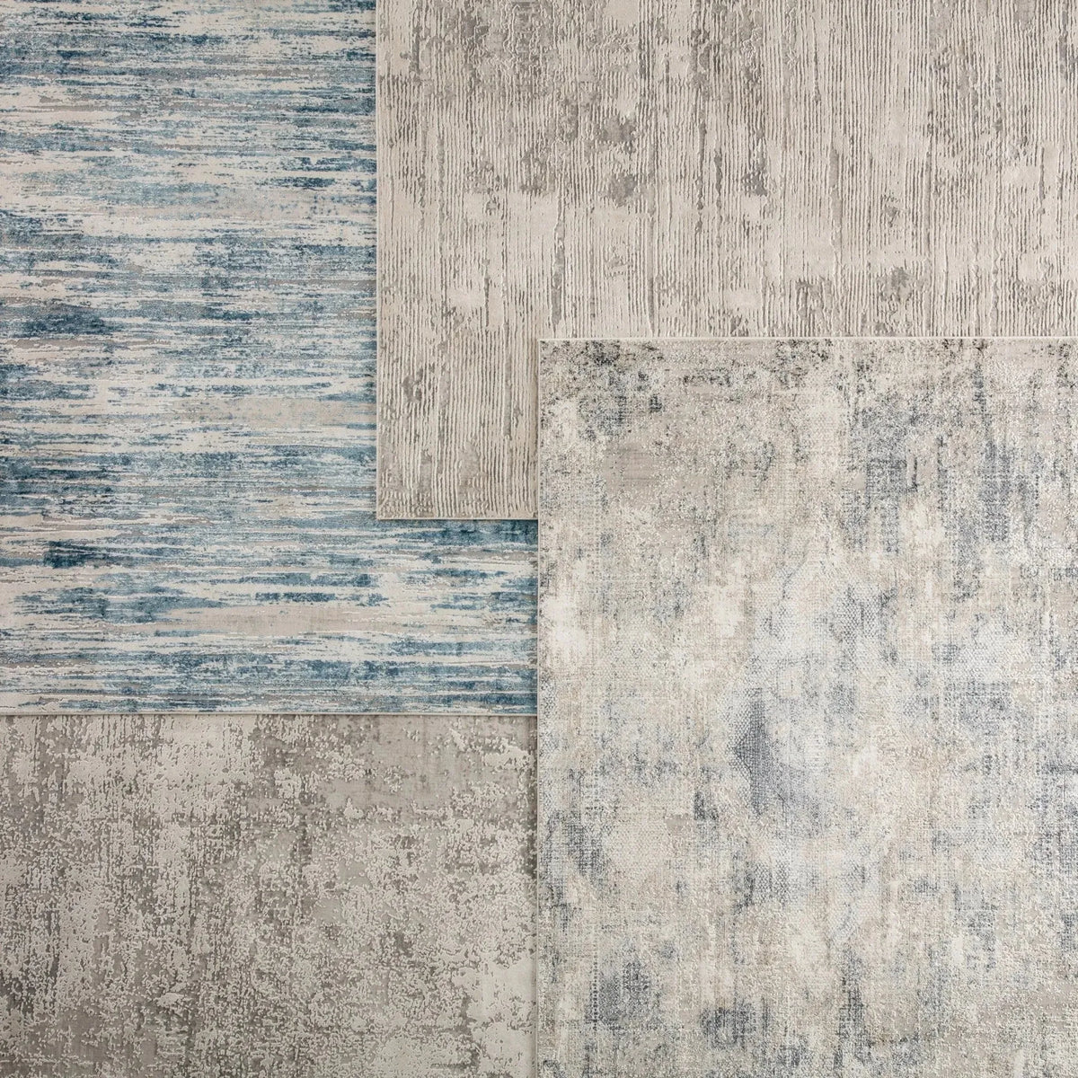 Cirque CIQ33 Heaston Blue/Ivory Rug