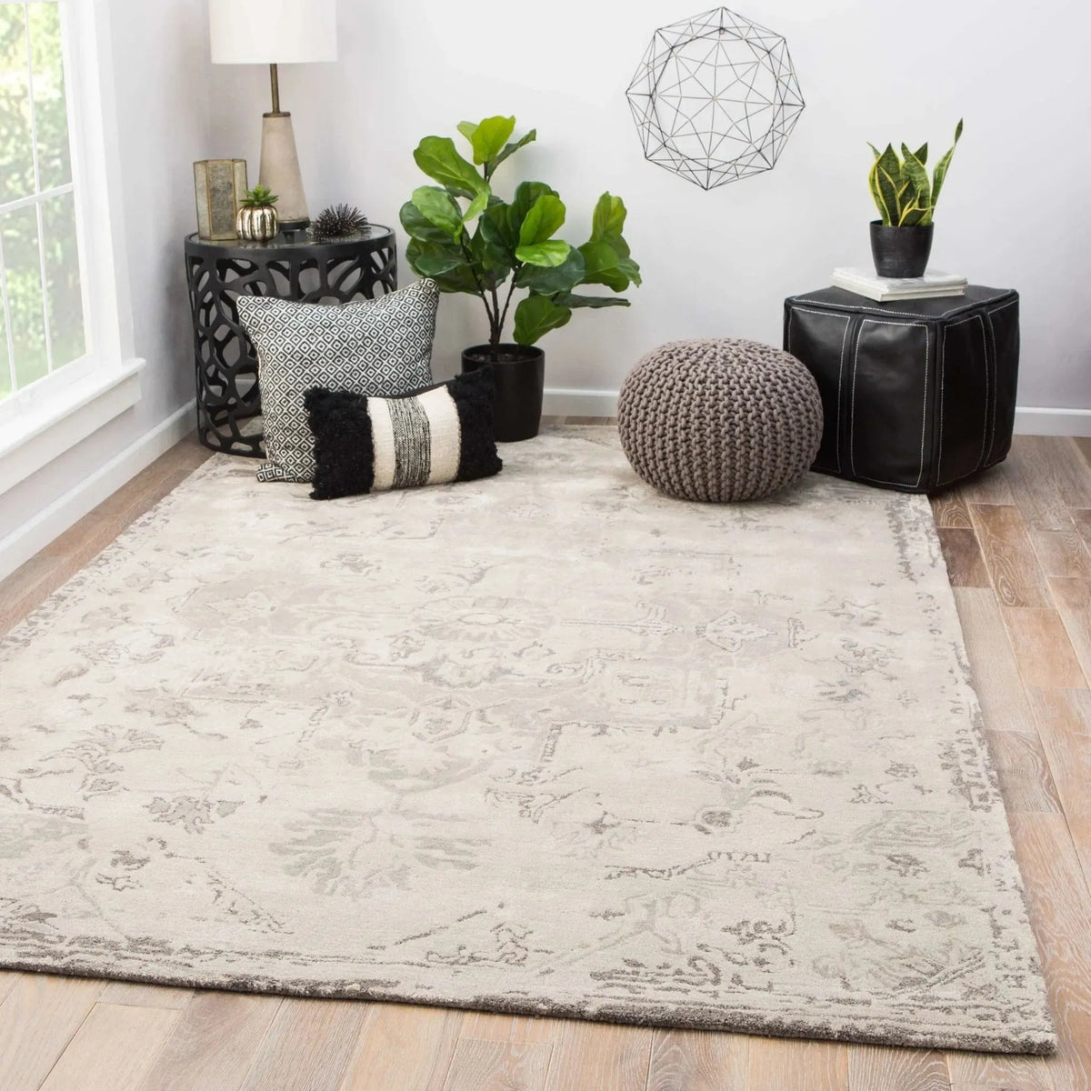 Citrine CIT02 Sasha Taupe / Gray Rug