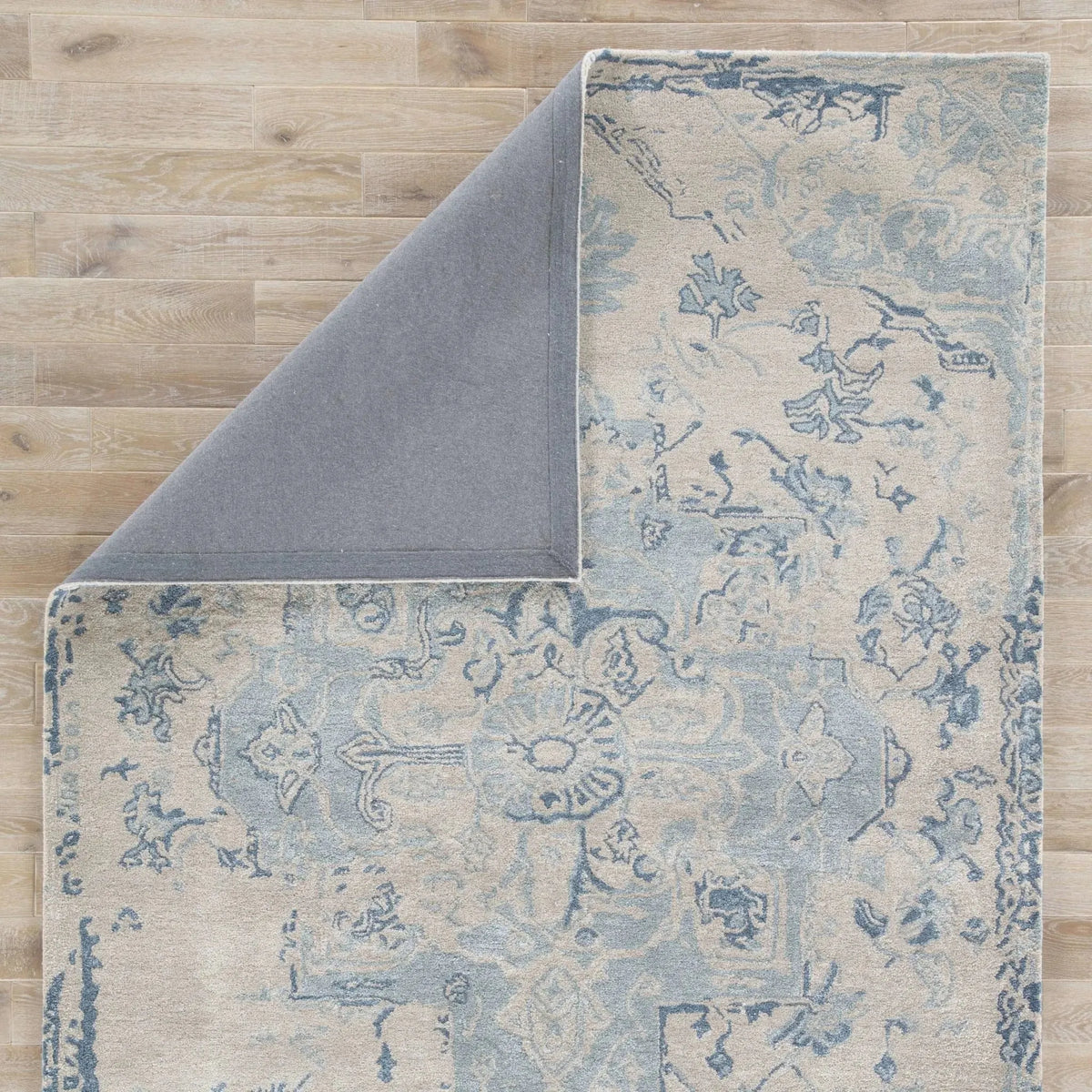 Citrine CIT03 Sasha Beige / Dark Blue Rug