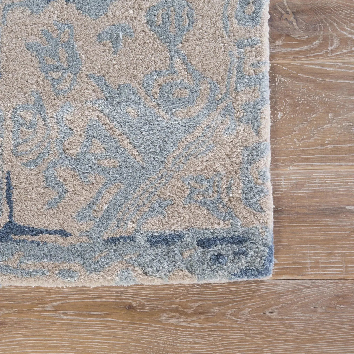 Citrine CIT03 Sasha Beige / Dark Blue Rug