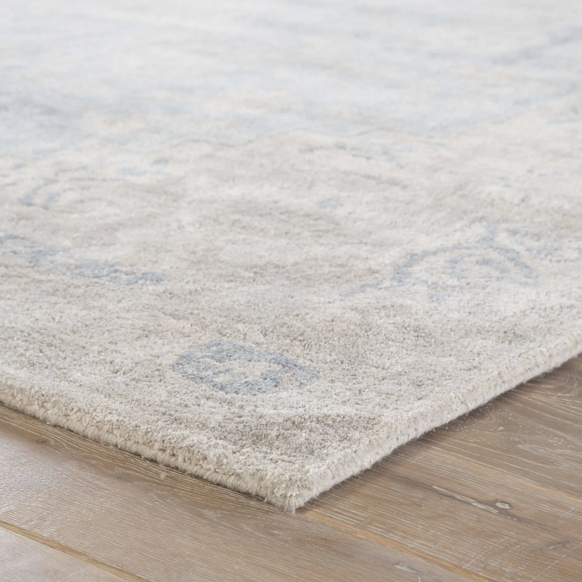 Citrine CIT04 Bronde Gray / Light Blue Rug