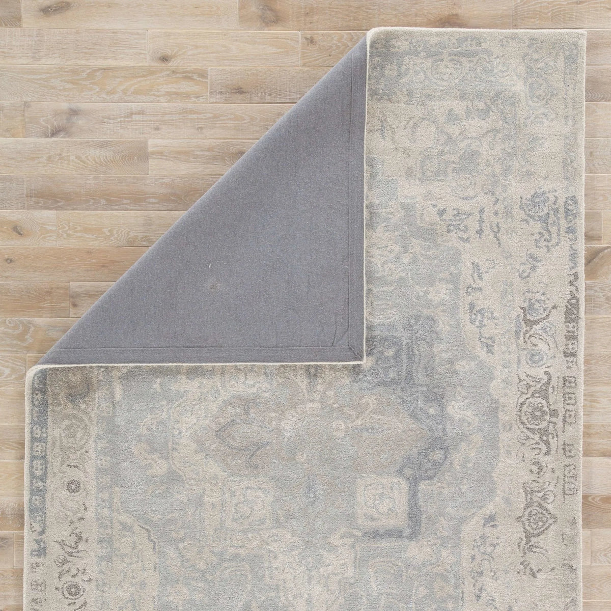 Citrine CIT04 Bronde Gray / Light Blue Rug