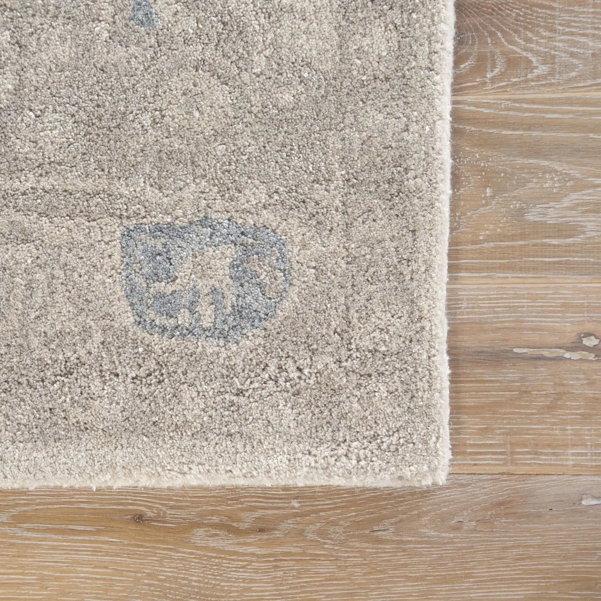 Citrine CIT04 Bronde Gray / Light Blue Rug