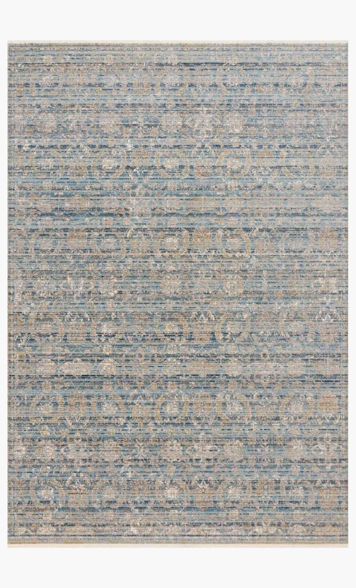 Claire CLE-03 Ocean/Gold Rug - Rug & Home