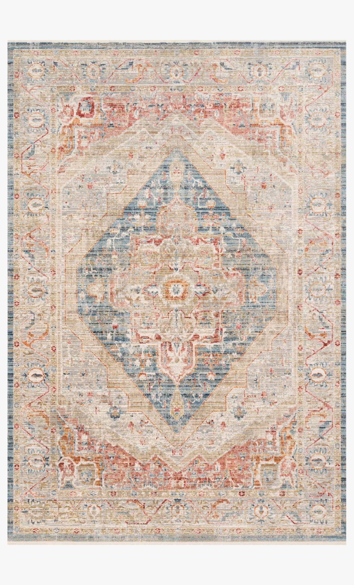 Claire CLE-04 Blue/Multi Rug - Rug & Home