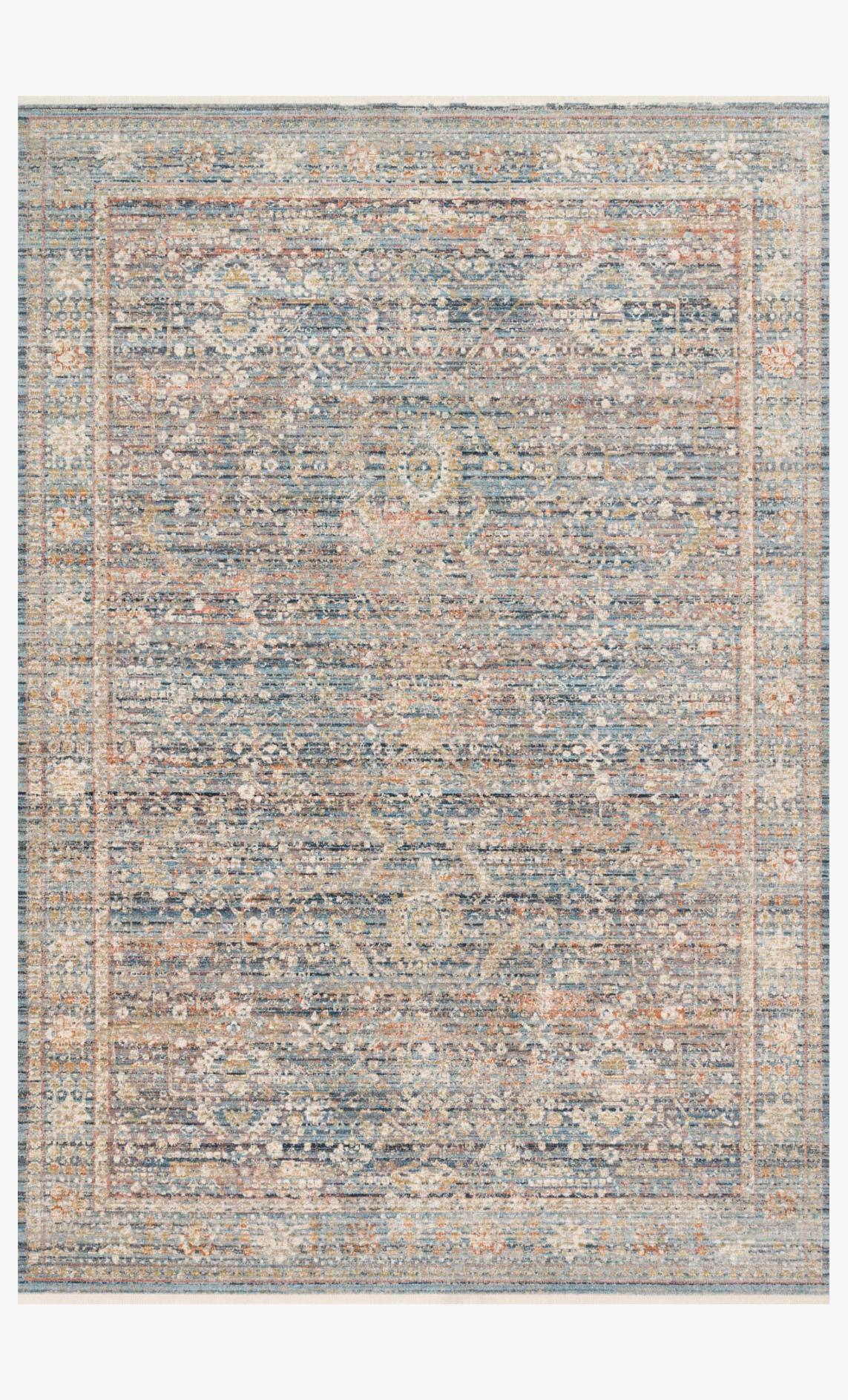 Claire CLE-06 Blue/Sunset Rug - Rug & Home