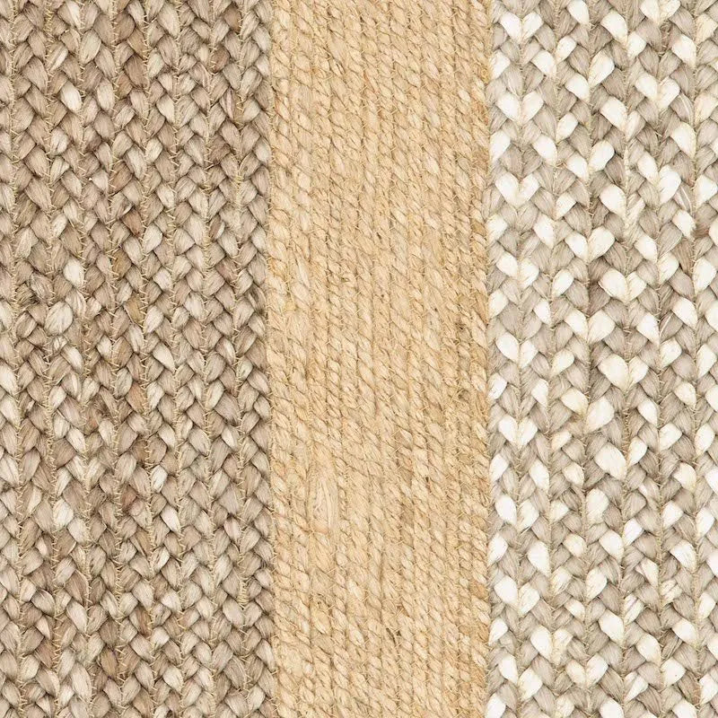 Classic Jute LR81206 Gray Natural Rug - Rug & Home