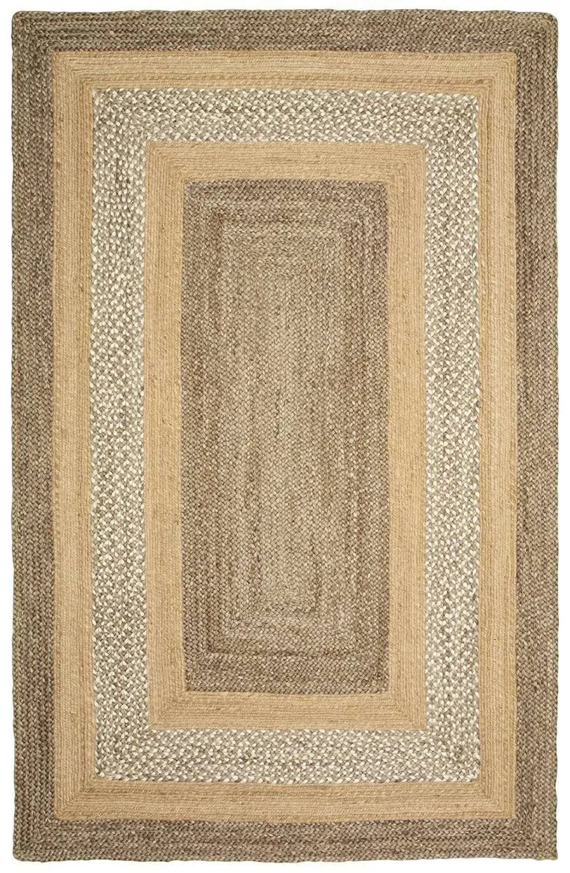 Classic Jute LR81206 Gray Natural Rug - Rug & Home