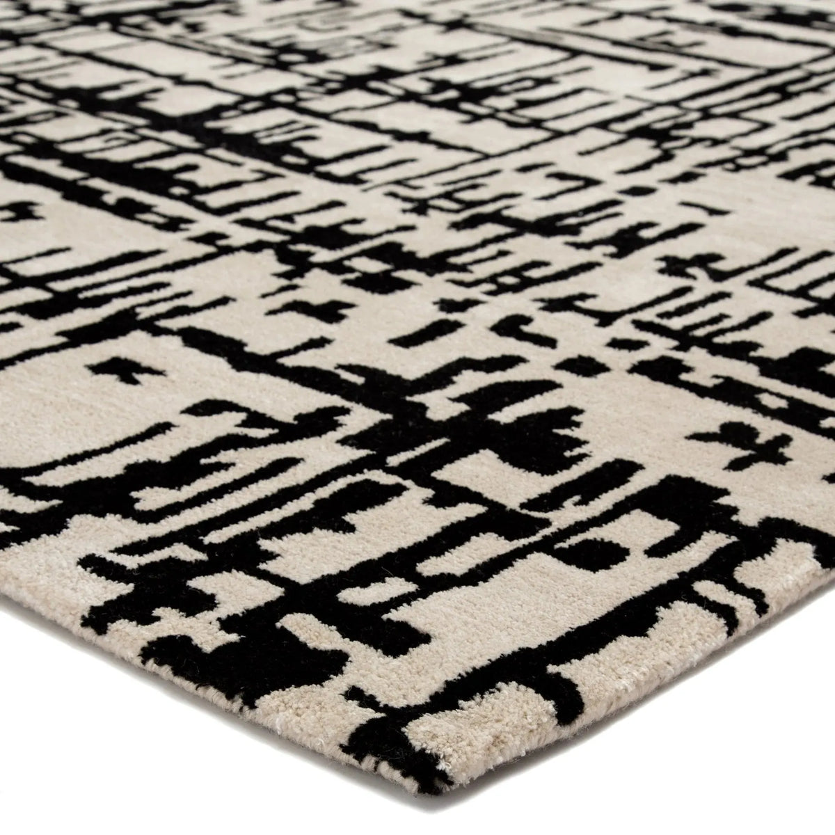 Clayton CLN15 Pals Cream/Black Rug