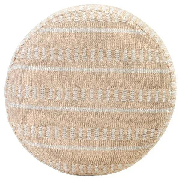 Clementine 34014PCH Peach Pouf