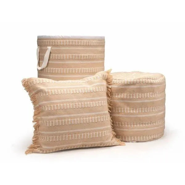 Clementine 34014PCH Peach Pouf