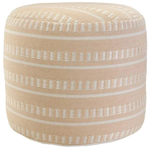 Clementine 34014PCH Peach Pouf