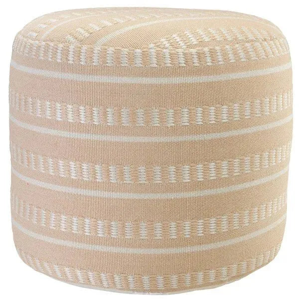 Clementine 34014PCH Peach Pouf