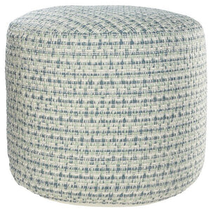 Clementine 34018SWB Sweet Blue Pouf - Rug & Home