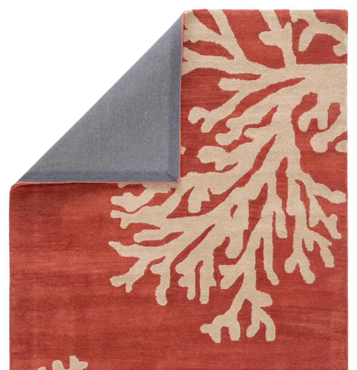 Coastal Seaside COS02 Bough Apricot Brandy / Doe Skin Rug - Rug & Home