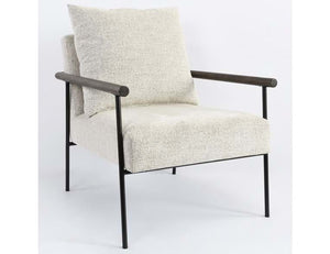 Cohen Accent Chair Ivory - Rug & Home