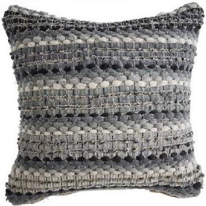 Coil 07358BKG Black/Grey Pillow - Rug & Home