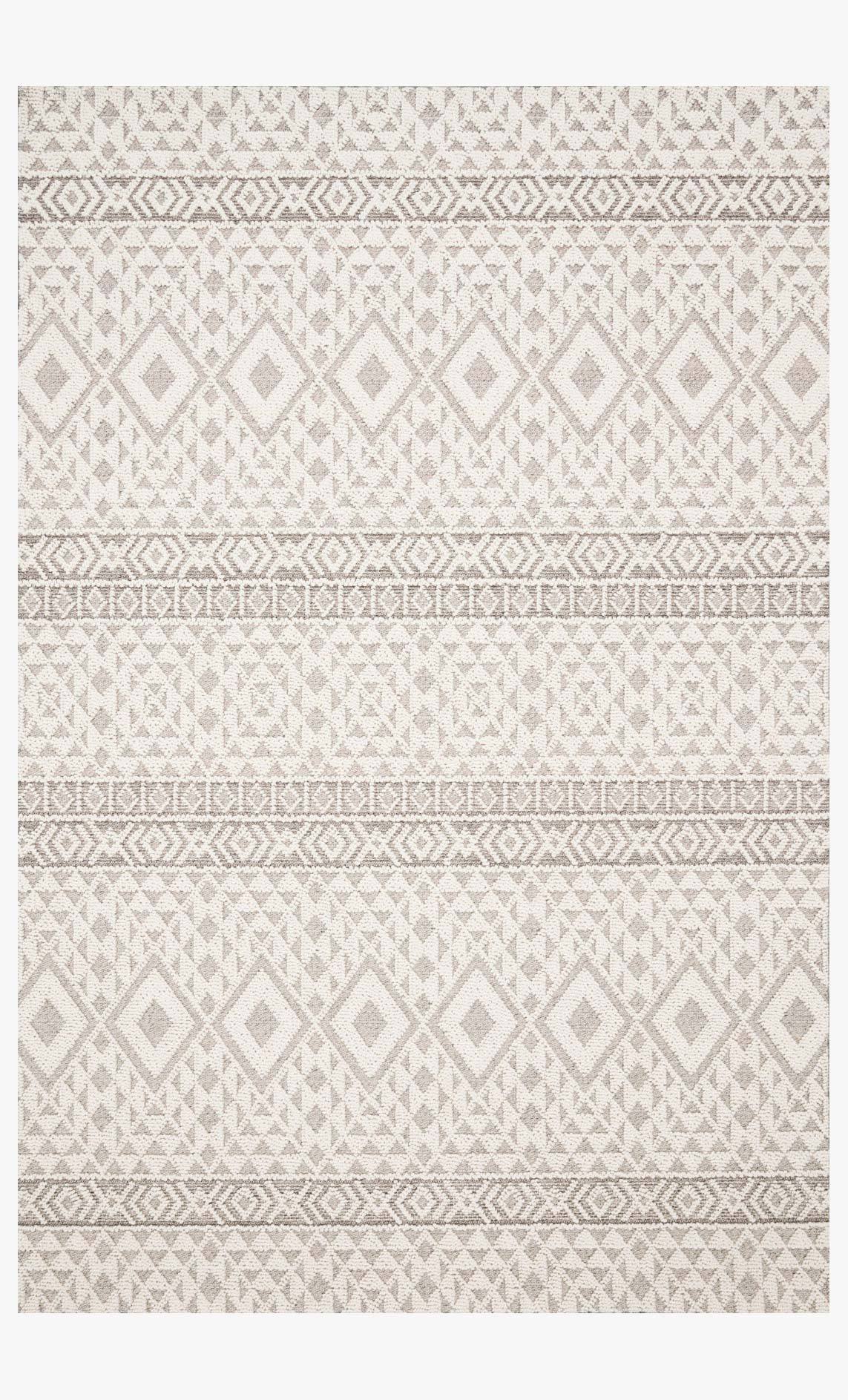 Cole COL-04 Silver/Ivory Rug - Rug & Home