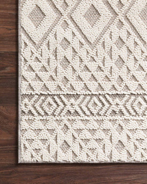 Cole COL-04 Silver/Ivory Rug - Rug & Home
