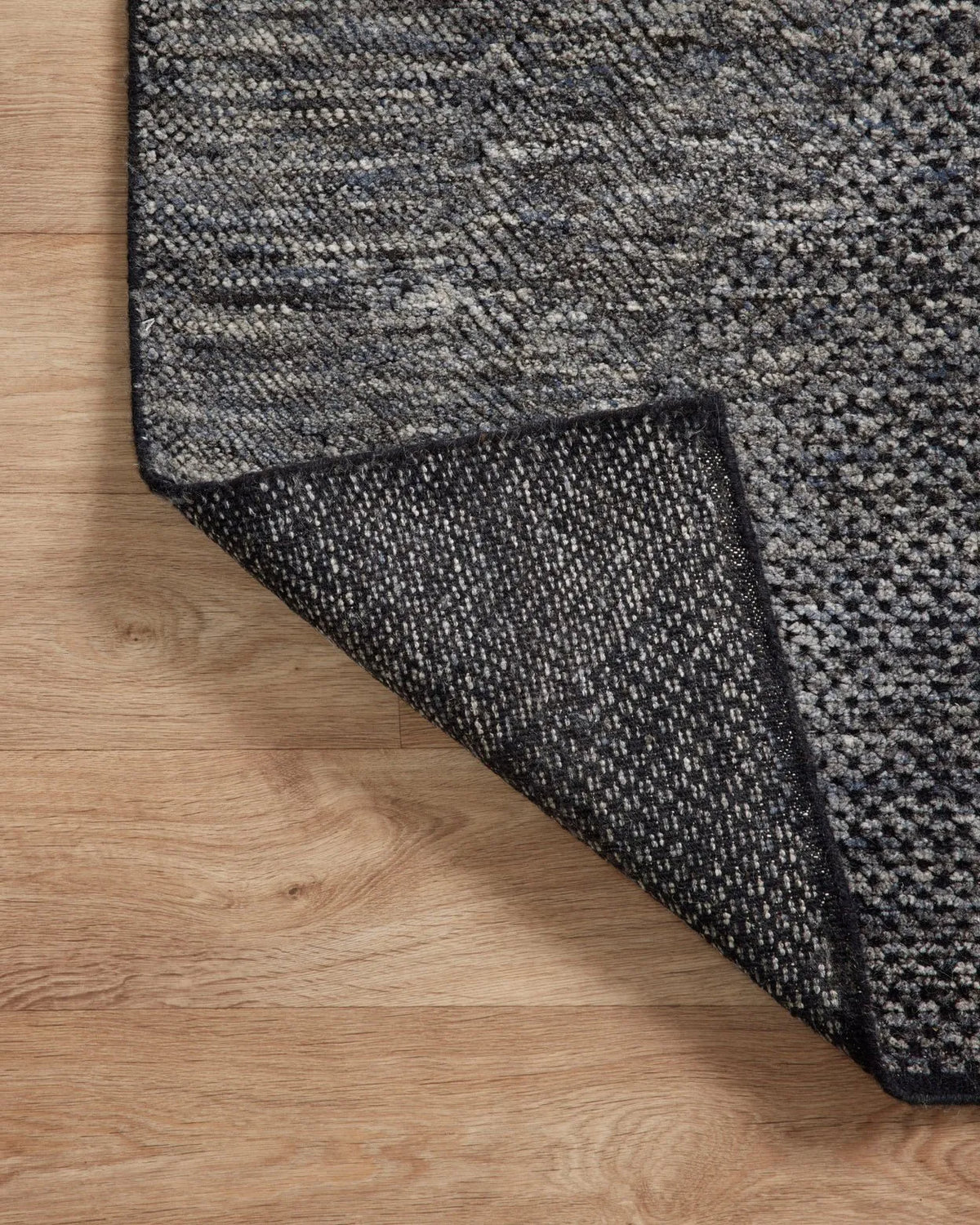 Collins COI-01 Charcoal/Denim Rug - Rug & Home